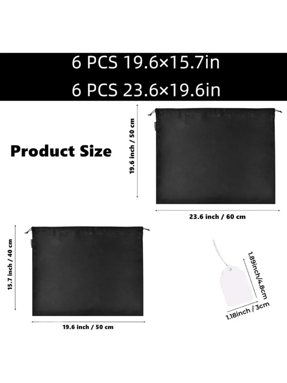 12 Pcs Satin Dust Bags for Handbags & Purses - Drawstring Storage Organizers